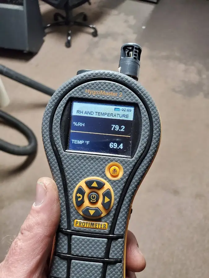 Moisture meter humidity assessment for Fire & Smoke Damage Restoration in Whitman